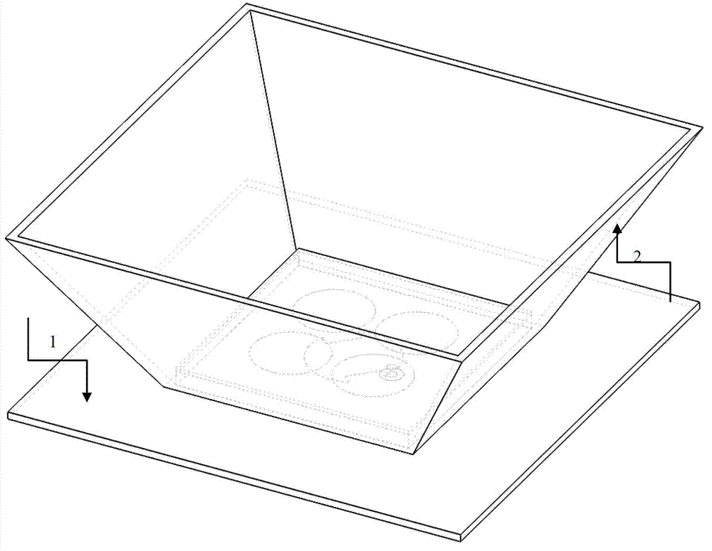 Wideband circular polarization high gain combined antenna