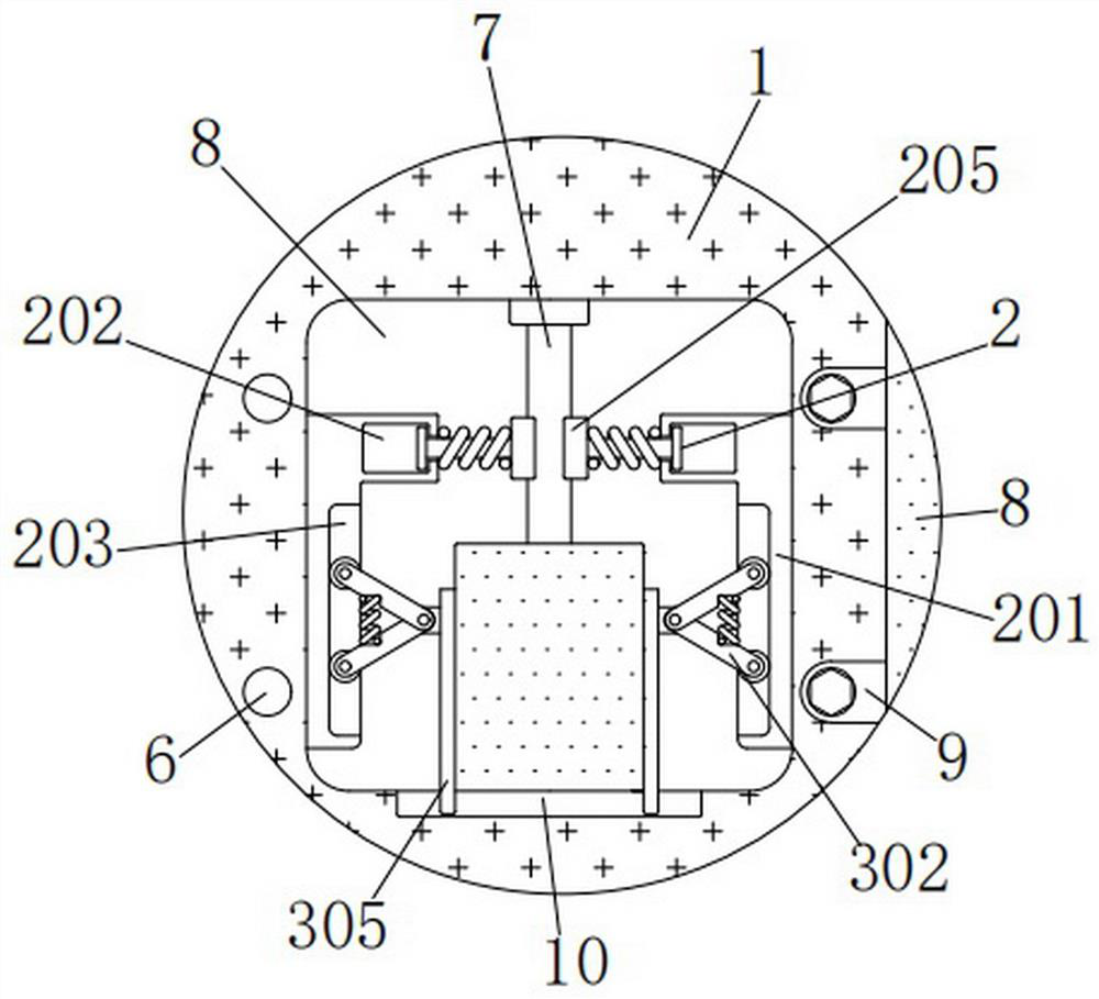 Battery changing method of anti-winding battery changing robot