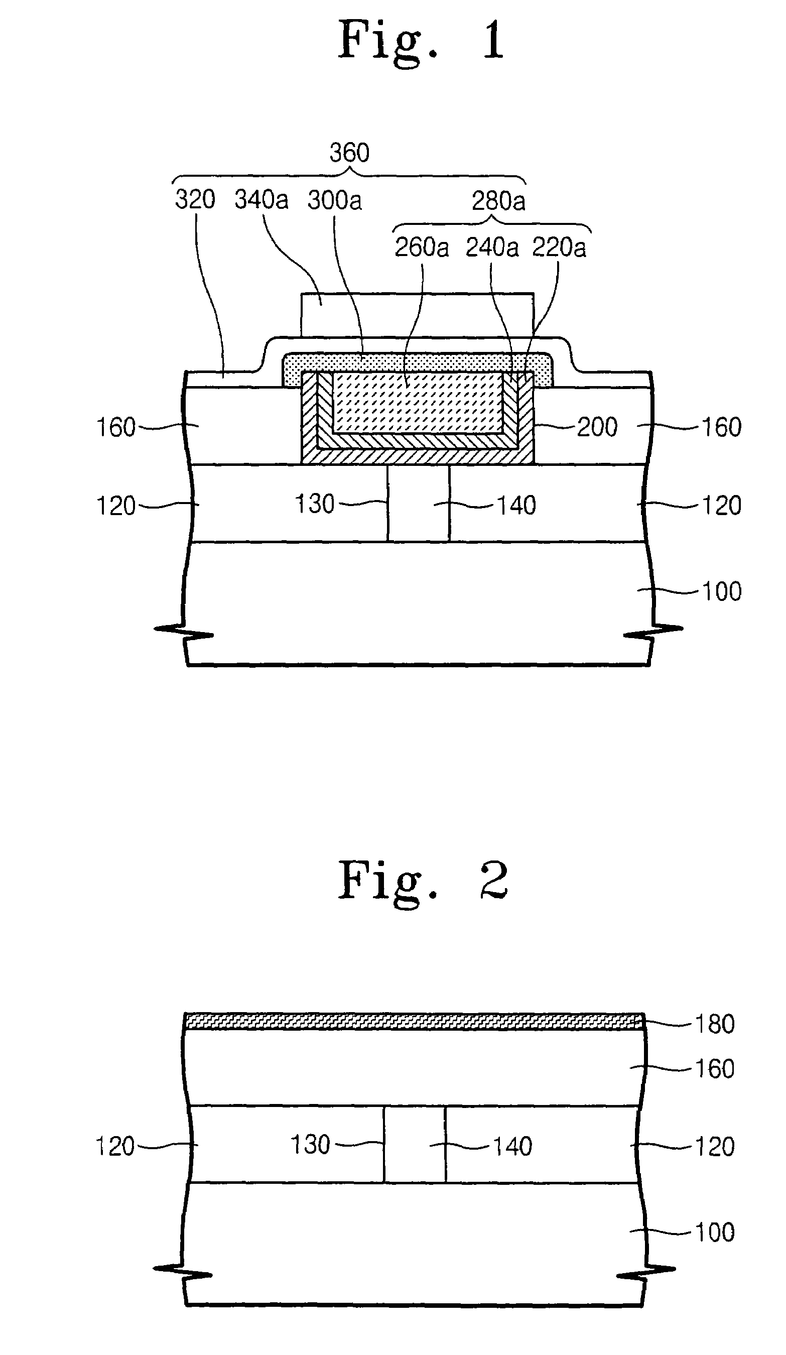 Ferroelectric capacitors including a seed conductive film