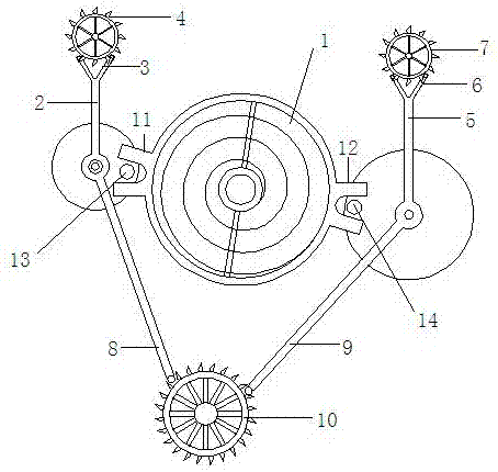 Escapement structure of mechanical watch