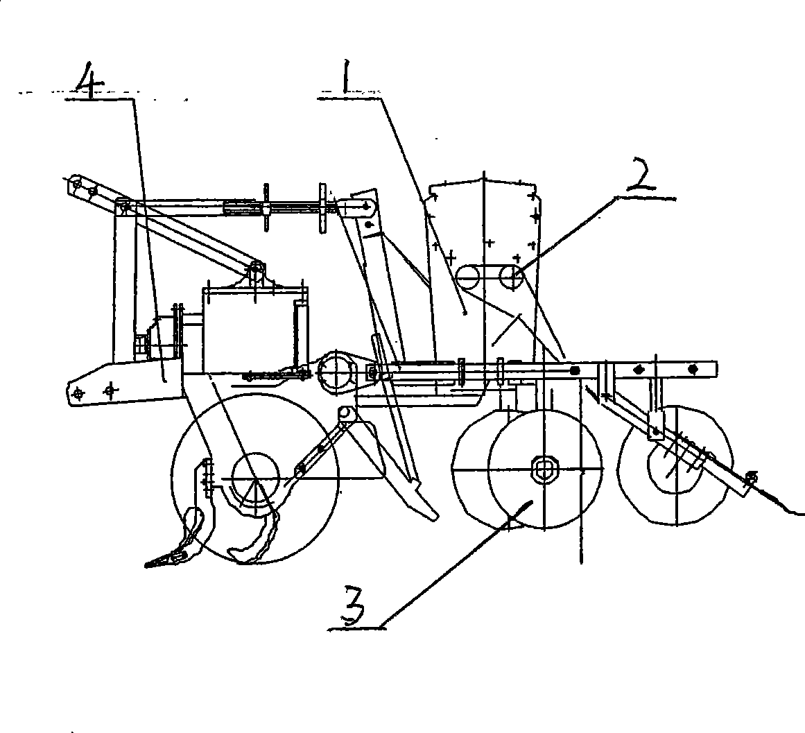 Non-ploughing multifunctional precision seeder