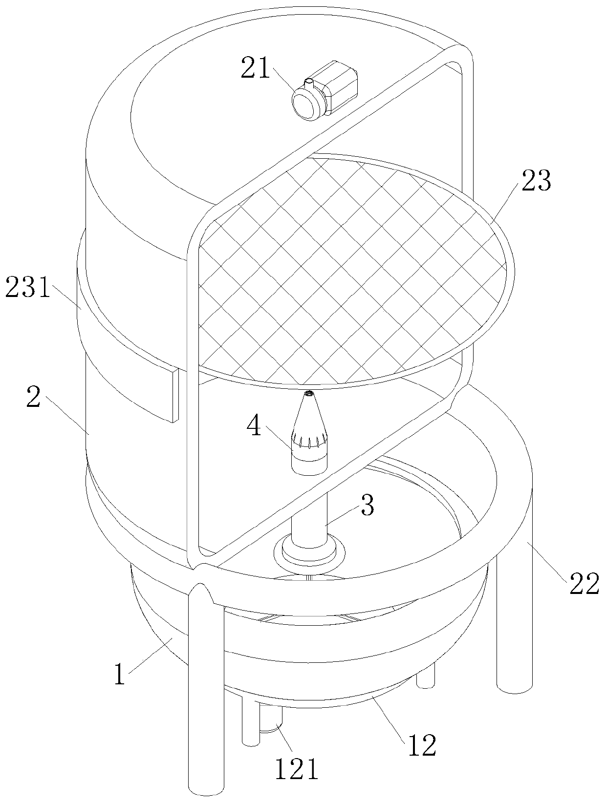 Preparation process of alpha-amyrin fine particles