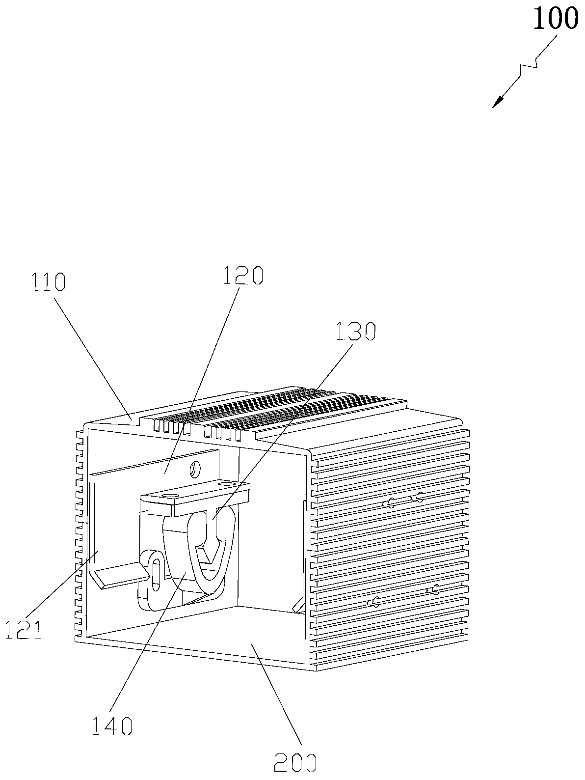 Wire shielding cover and LED box body - Eureka | Patsnap