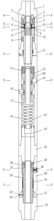 Device and method for improving rate of mechanical penetration of directional deflecting section