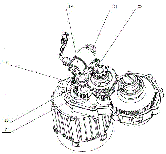 Automatic transmission of electric vehicle