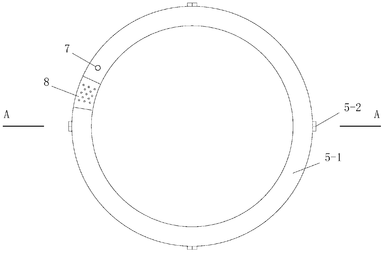 An offshore bucket foundation for automatic prevention and control of liquefaction and its construction method