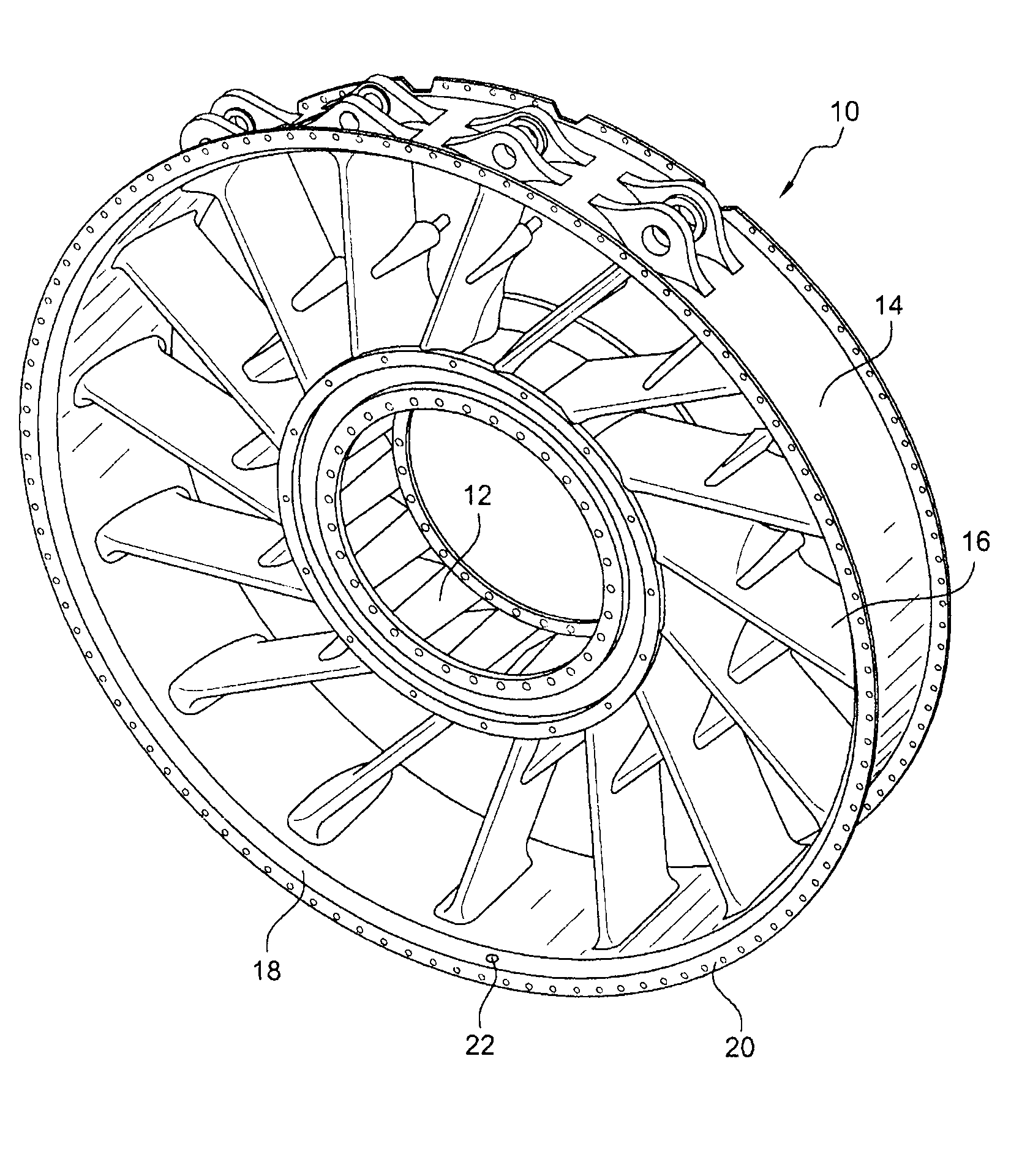 Turbomachine exhaust case drain