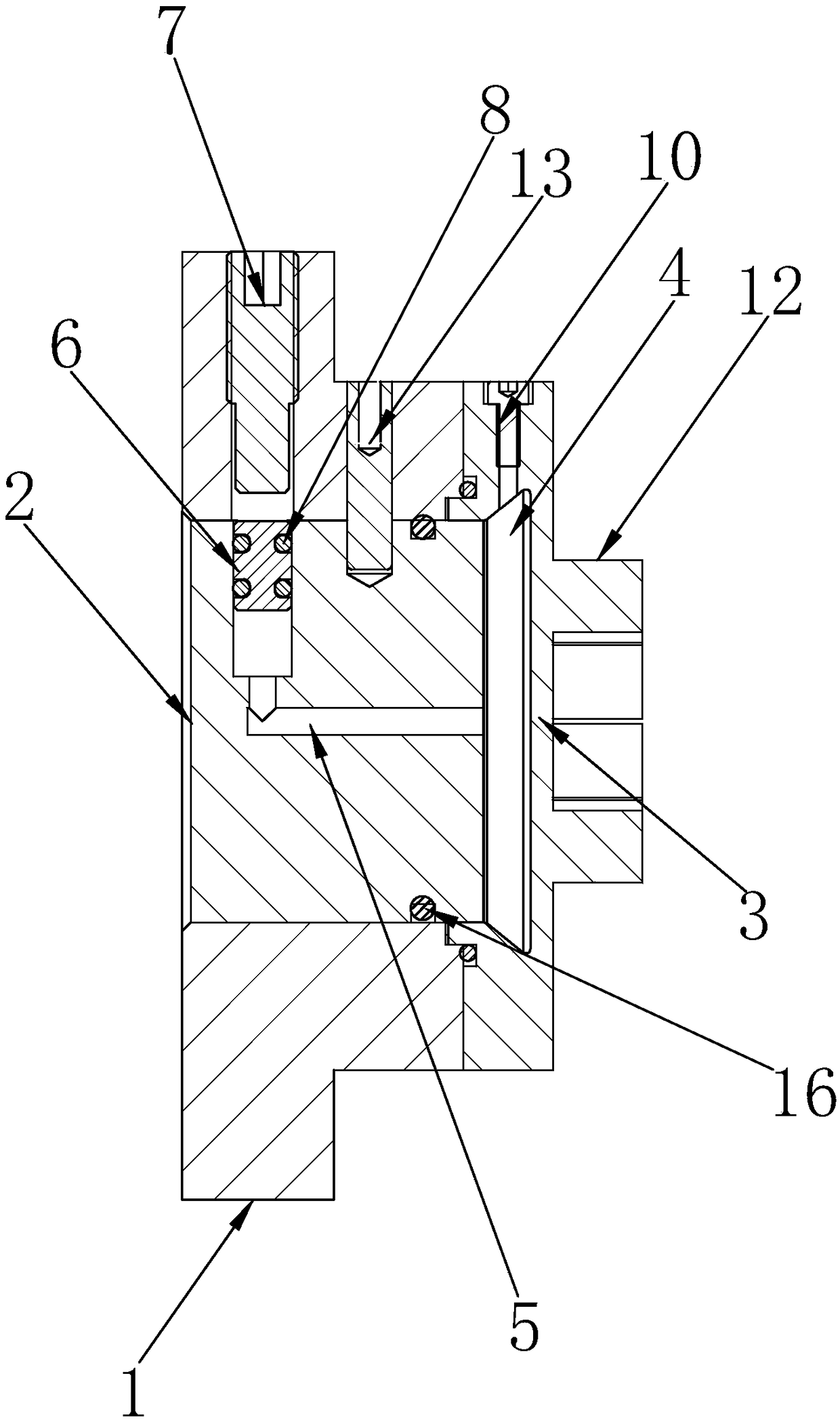 Hydraulic elastic chuck and clamping method thereof