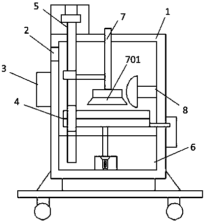 Intelligent surgical postoperative disinfection device