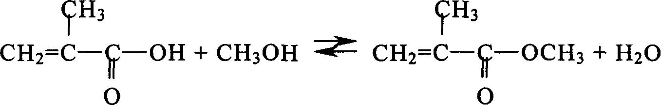 Process for extracting methanol using water in manufacturing of methyl methacrylate products