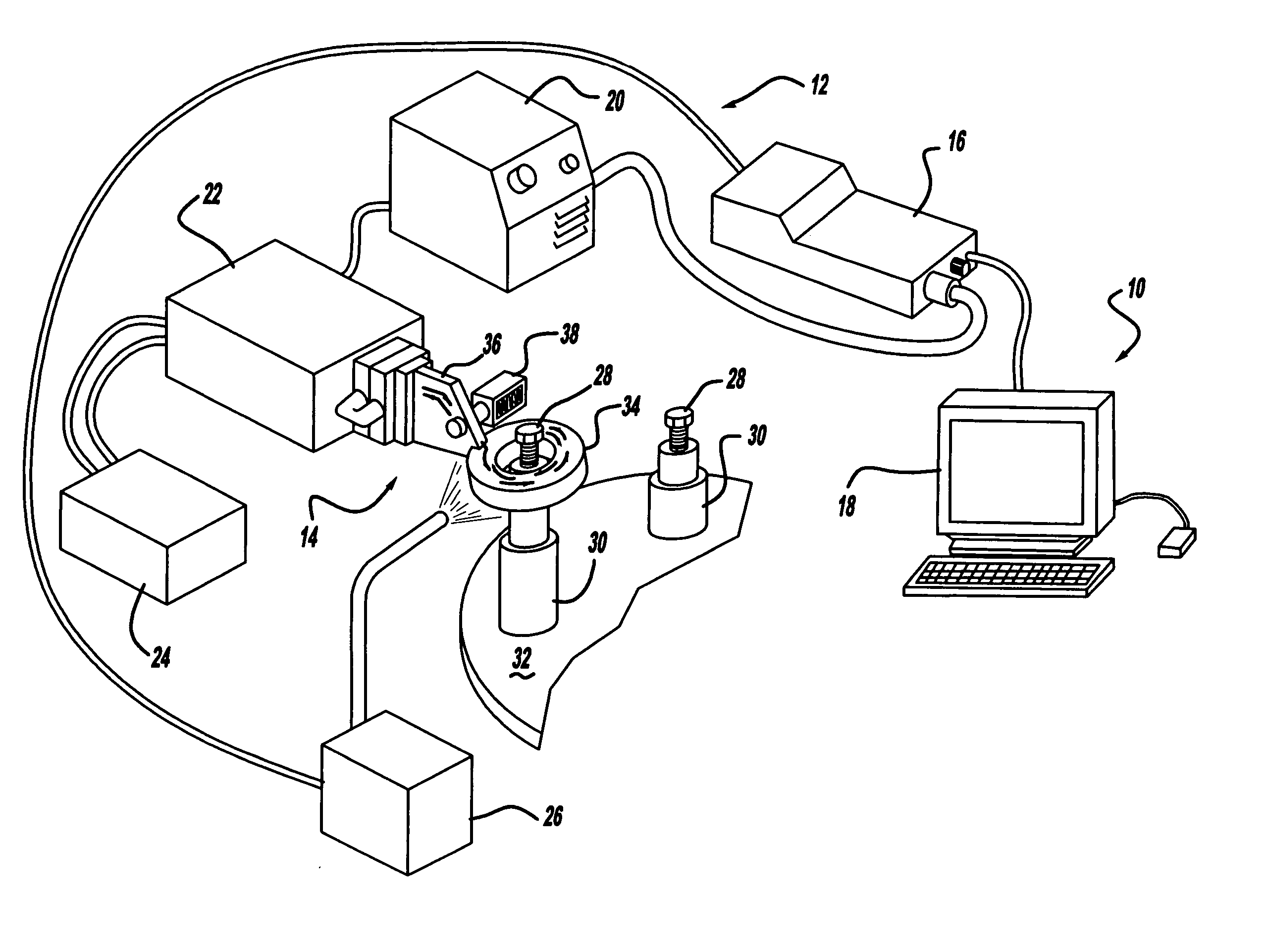 Energization cycle counter for induction heating tool