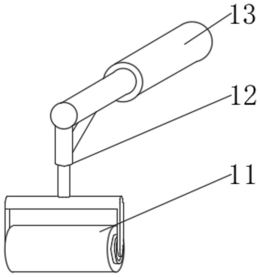 Copper bar straightening device