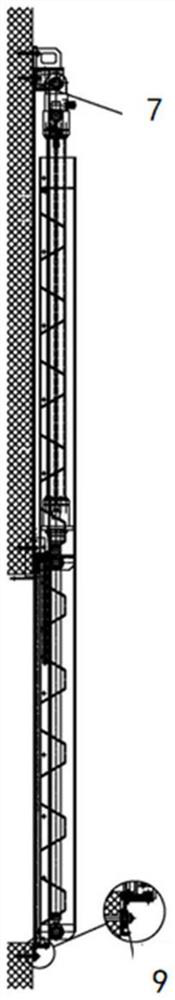 Underwater hydraulic quick-closing gate capable of being opened and closed quickly