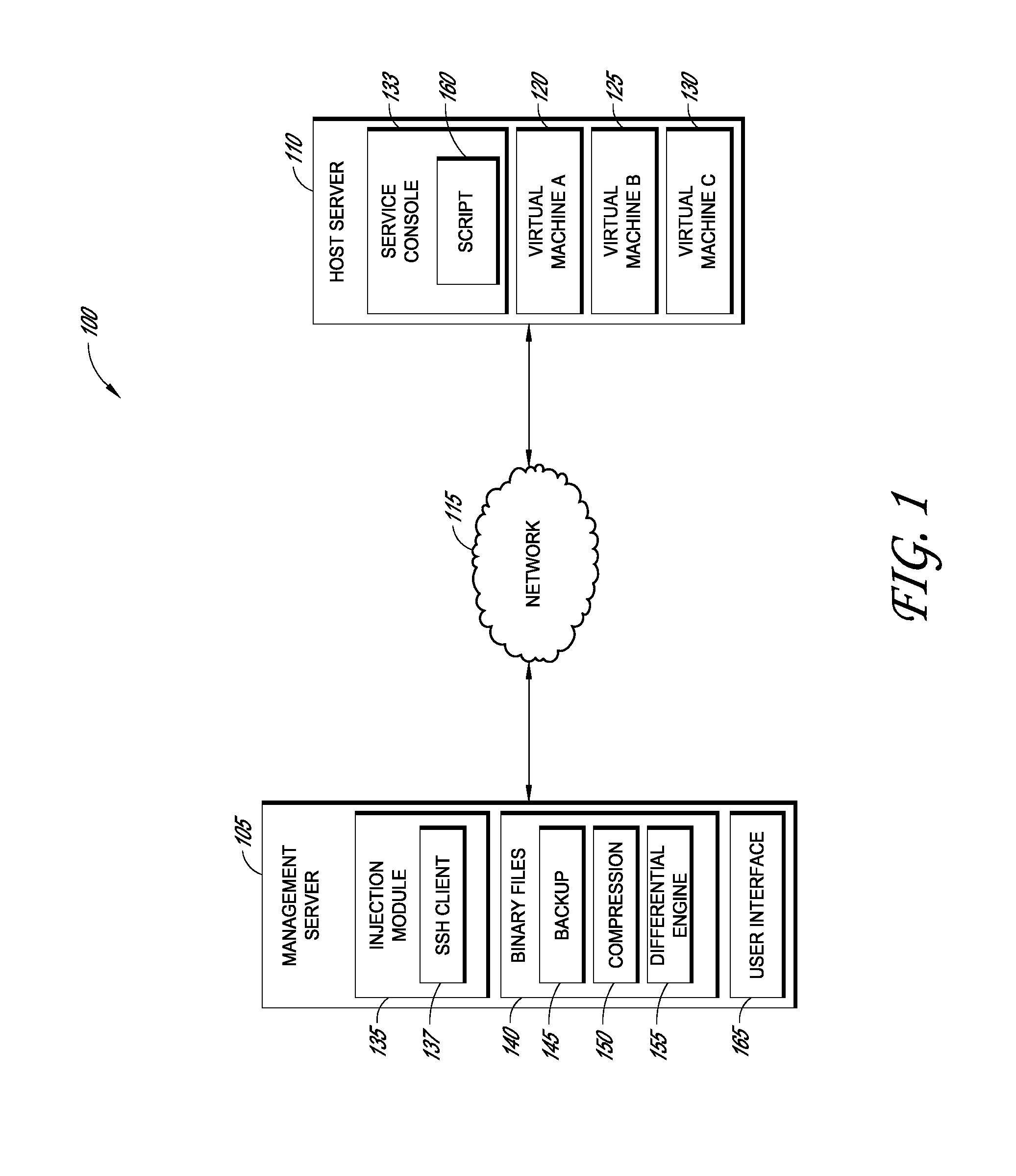 Systems and methods for data management in a virtual computing environment