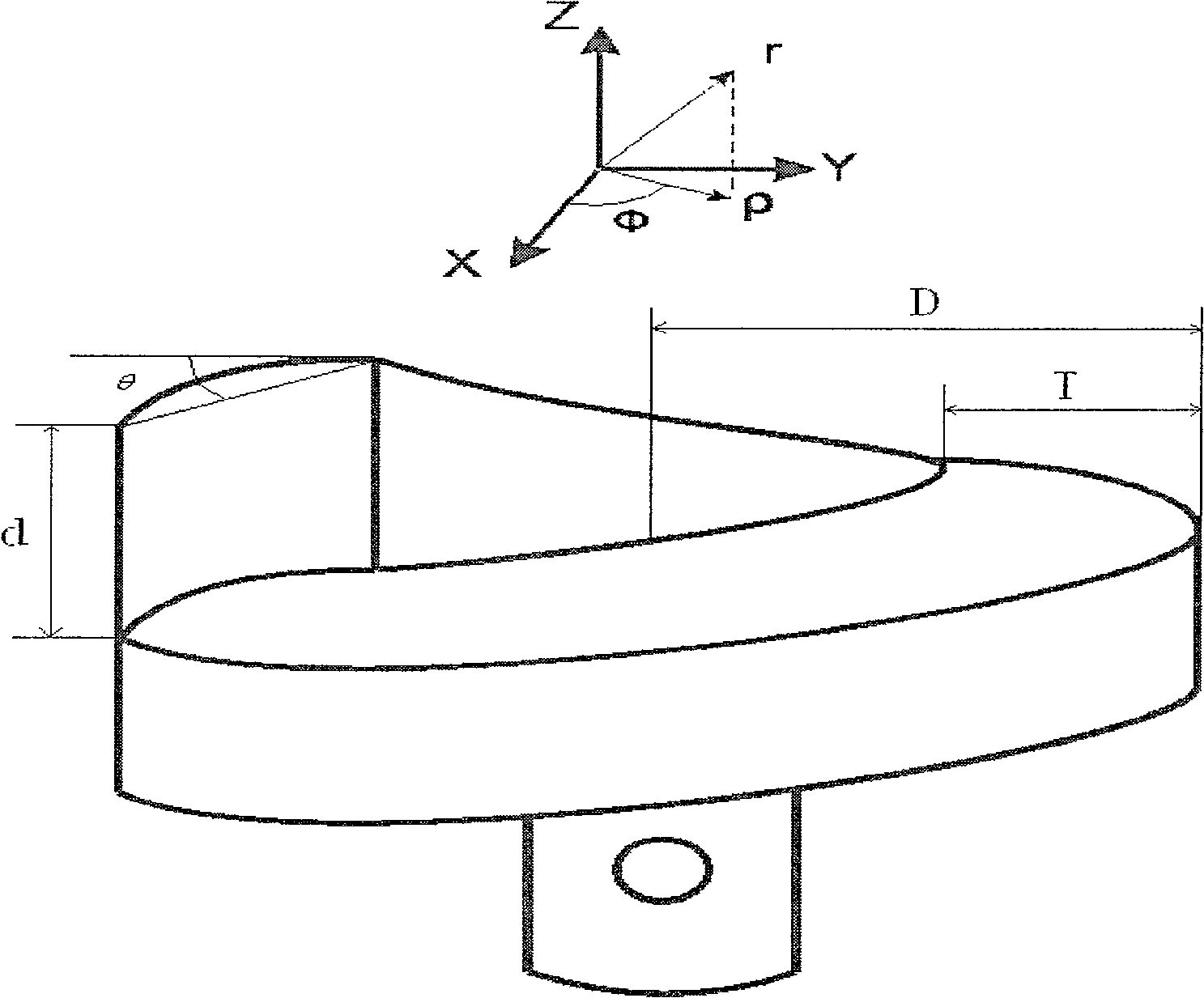 Periodic scanning optical delay line based on inclined parabolic type bus helical face reflection mirror