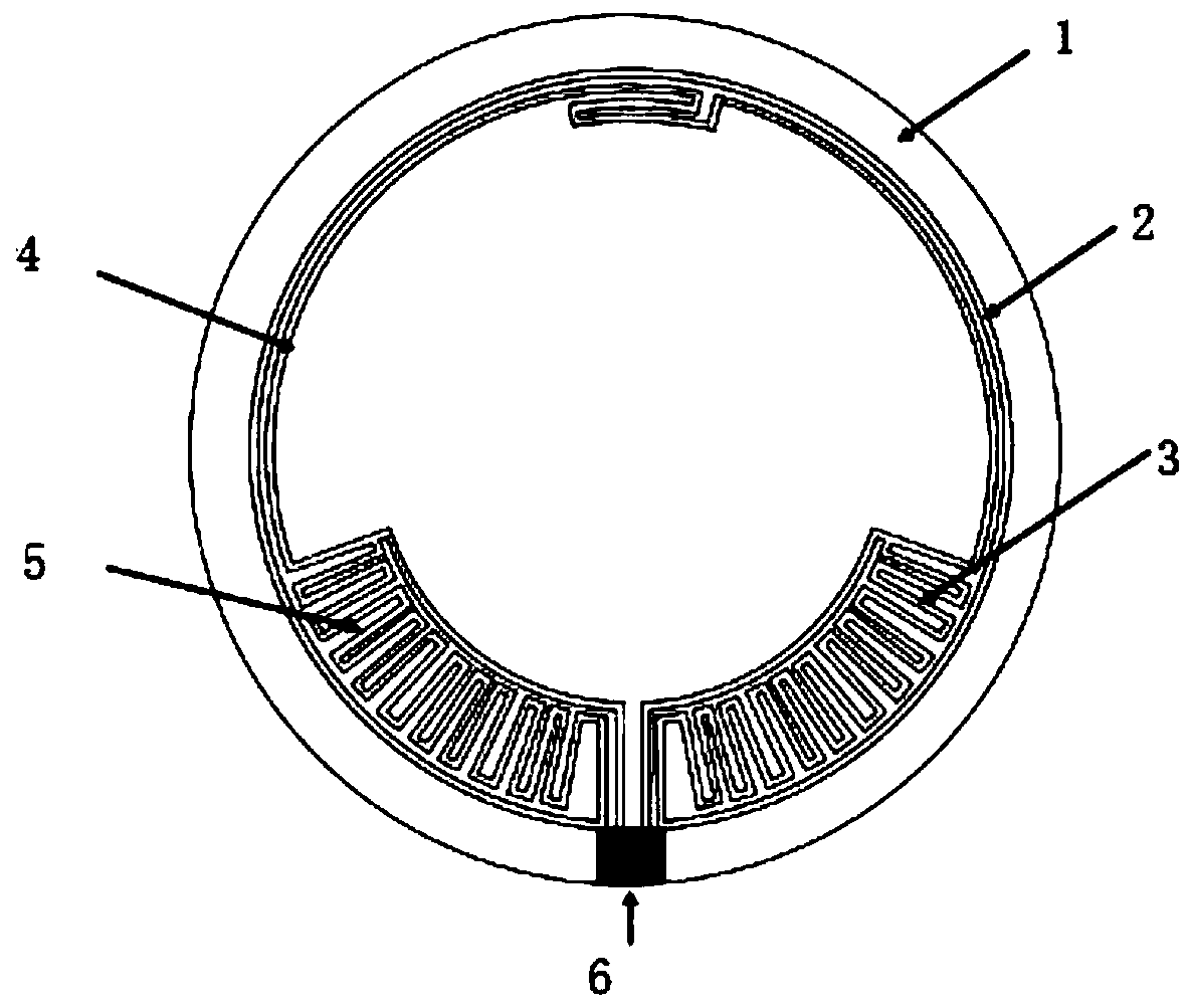 Intraocular pressure monitoring sensor