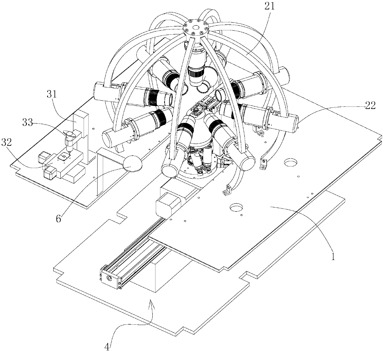 Automatic focusing assembly method for camera shooting module