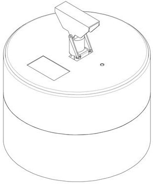 Small-sized expandable multifunctional unmanned disinfection vehicle and use method thereof