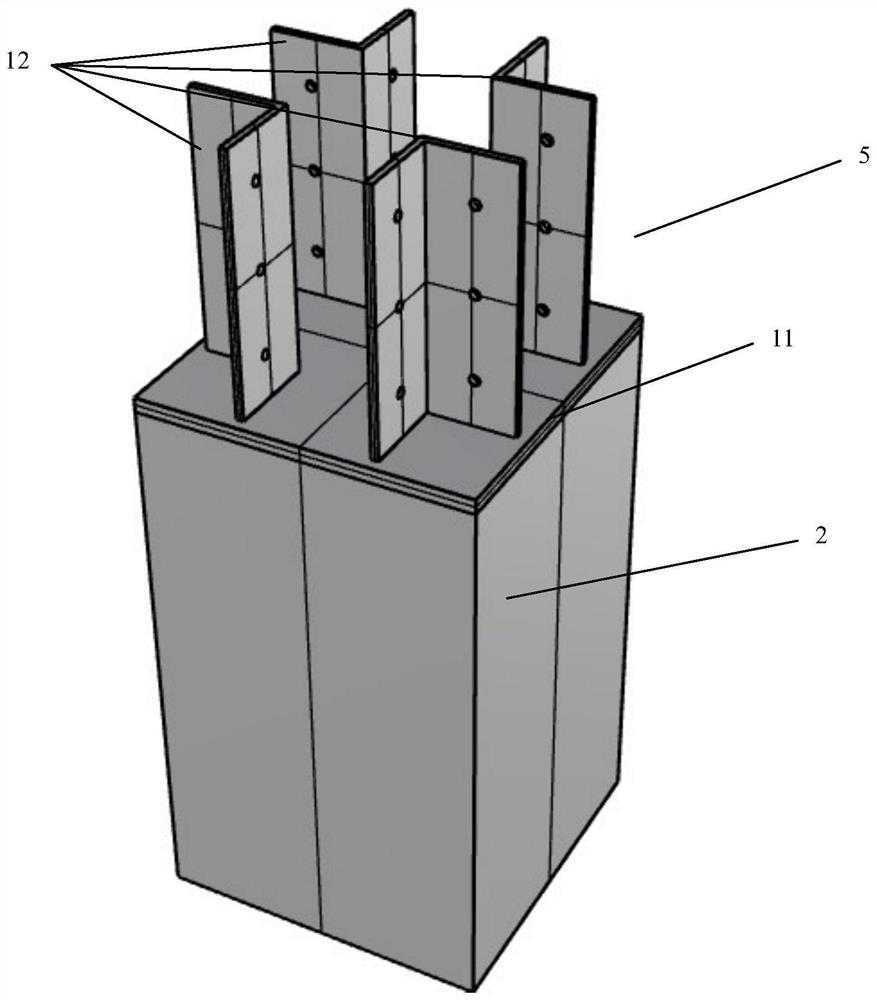 Multidirectional connection of steel beam-column joints based on dry connection