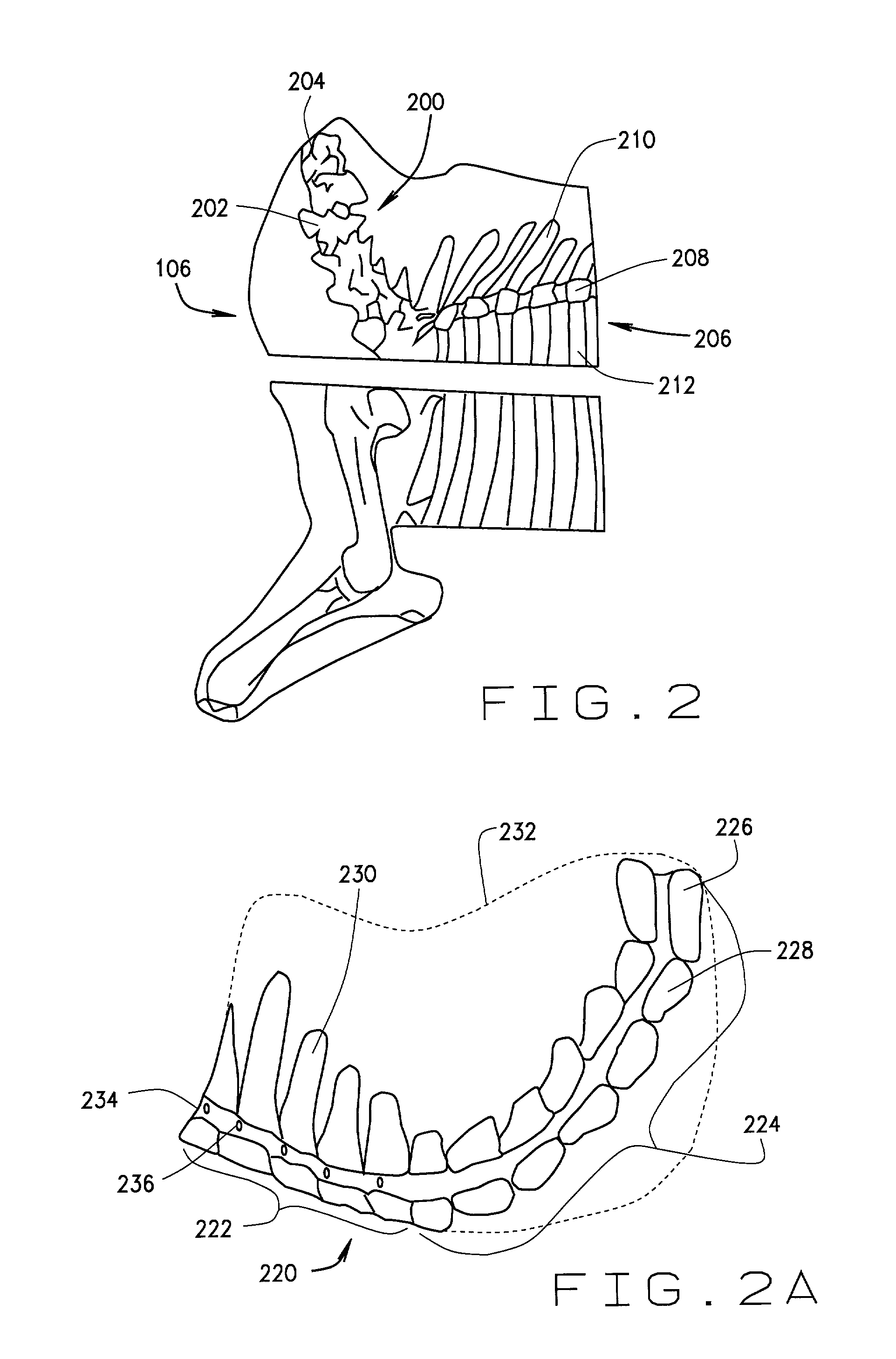 Apparatus and method for removing bones from a disassembled animal carcass