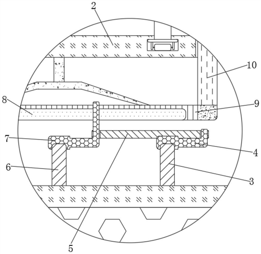 Electric vehicle rain-shielding charging device based on photovoltaic power generation technology