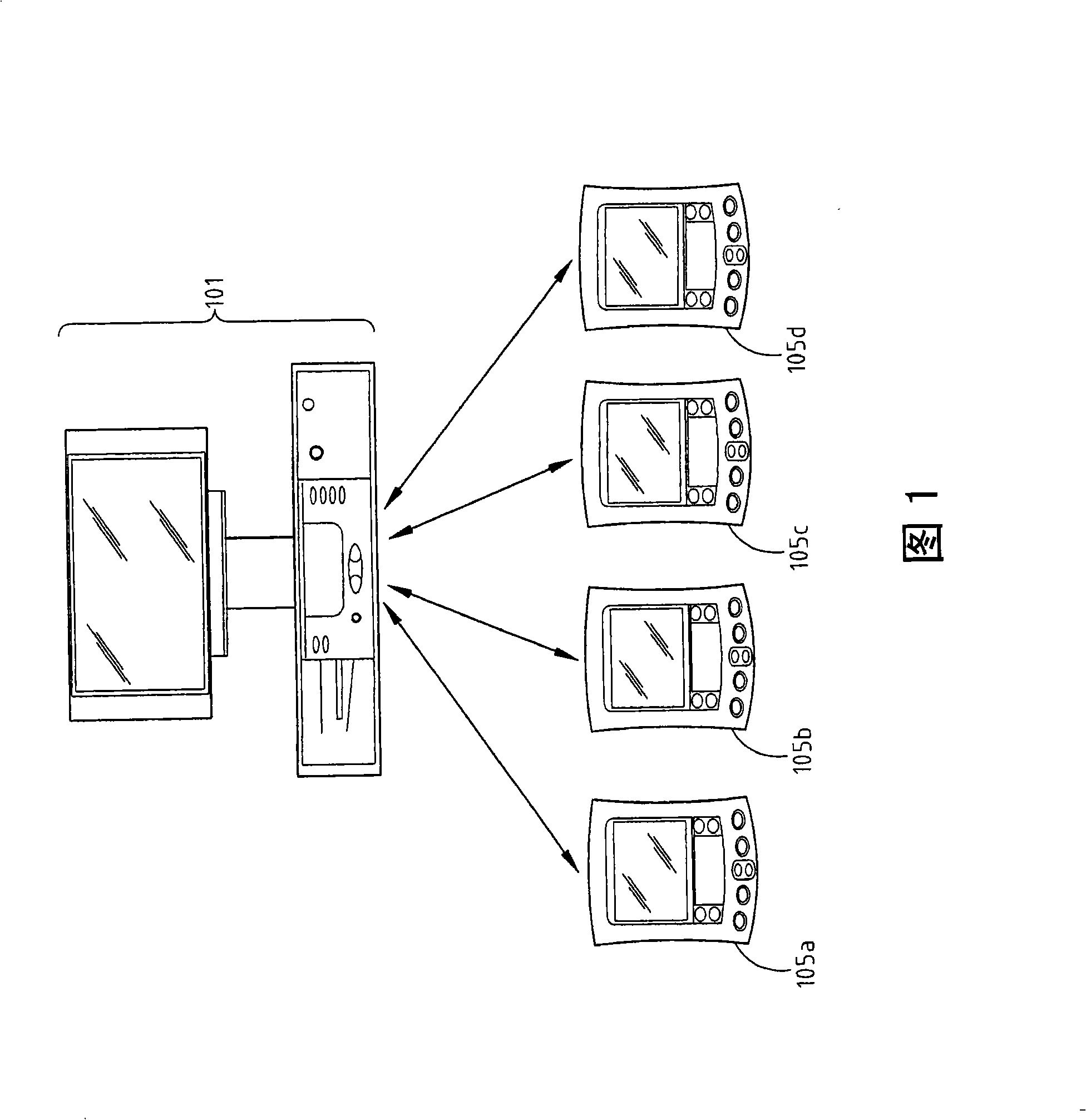 Double-screen interactive digital television system and method