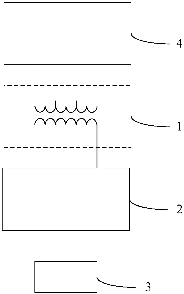 Energy consumption braking device for tunnel fan