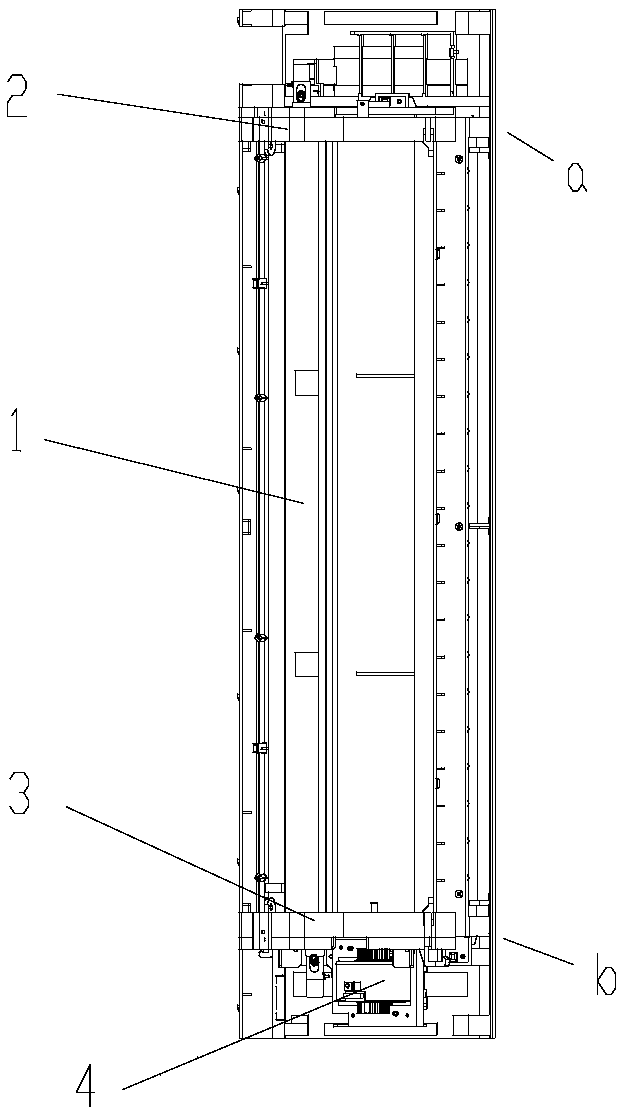 Air conditioner air way water draining structure, air conditioner indoor unit and air conditioner