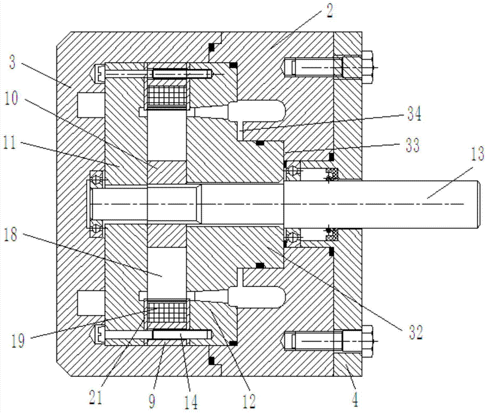 A magneto-rheological fluid brake device