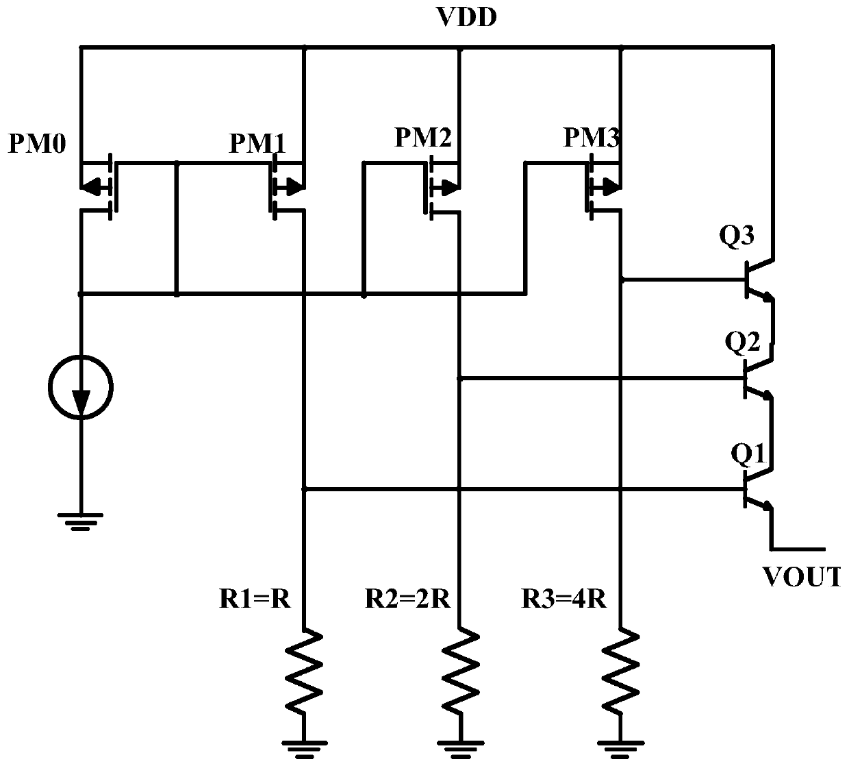A low-voltage power supply generating circuit, method and integrated circuit