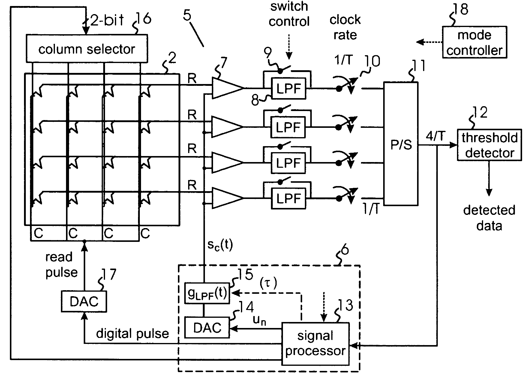 Offset compensation in local-probe data storage devices
