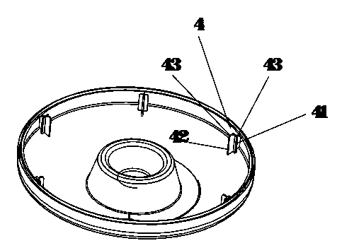 Circular mirror frame