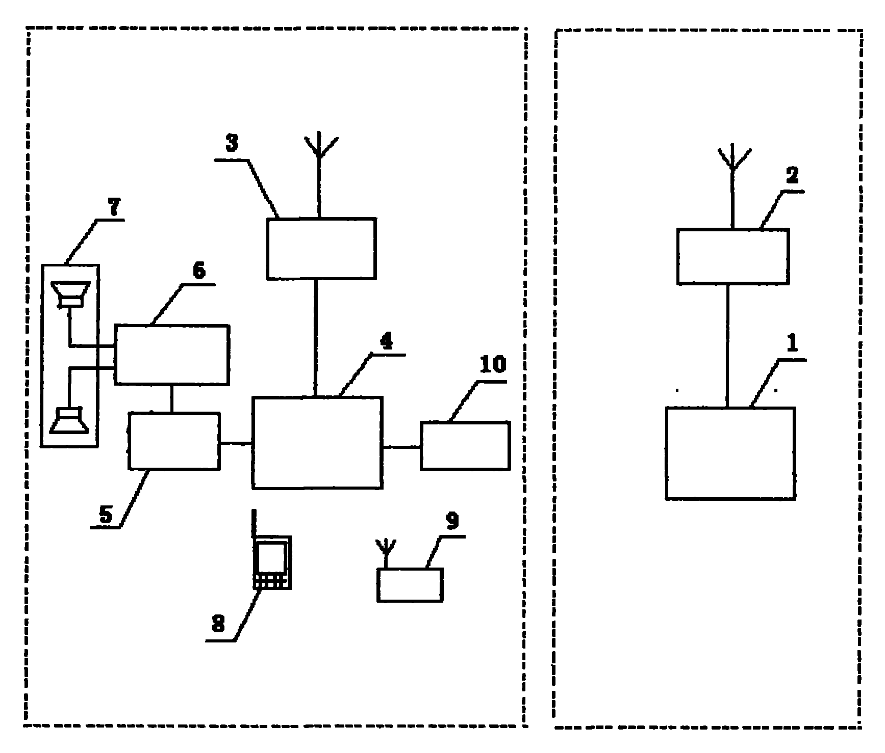 Speech system for passenger transport wayside station of railway and operation method thereof