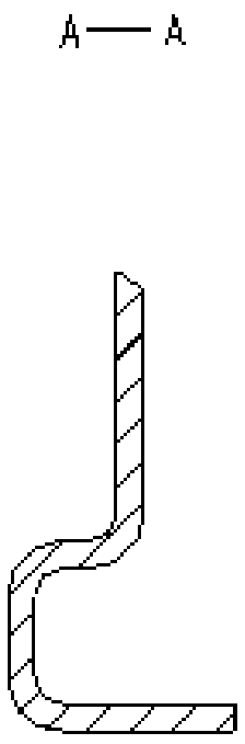 Processing method of return-shaped groove frame and a kind of series insert splicing bending mold