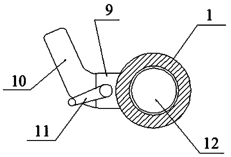 An intelligent spraying device for multi-combination greenhouses with ladder connection