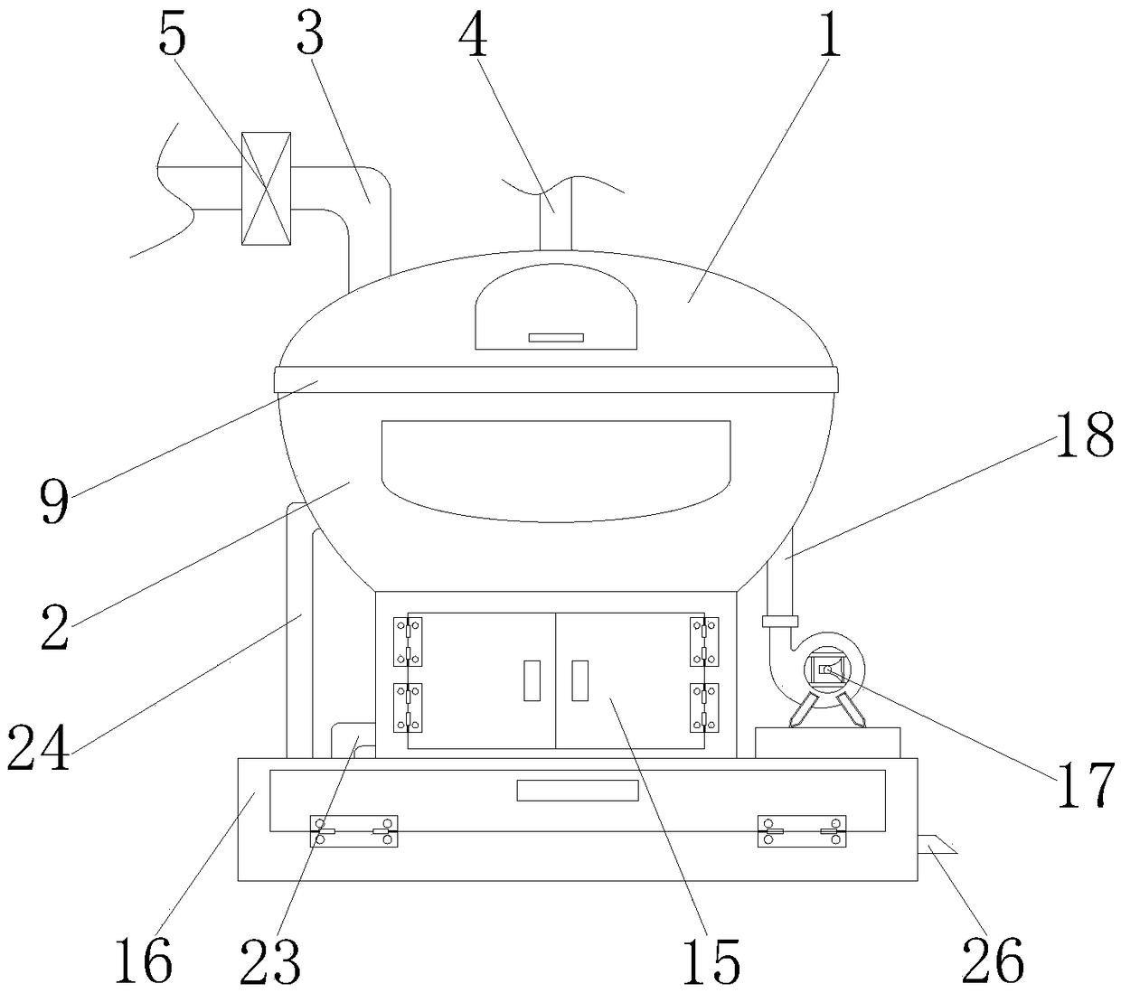 Filtering and drying equipment for lithium salt strip liquor used for extraction of lithium metal in waste lithium battery