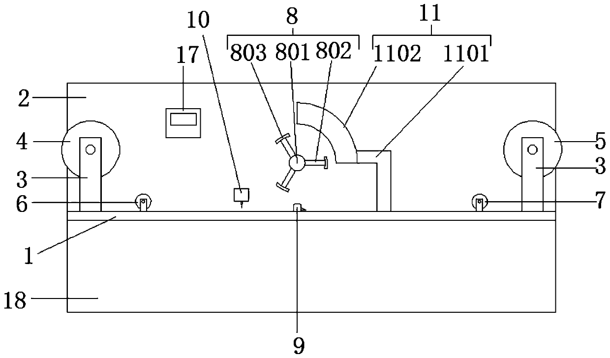 Fiber rope packaging equipment