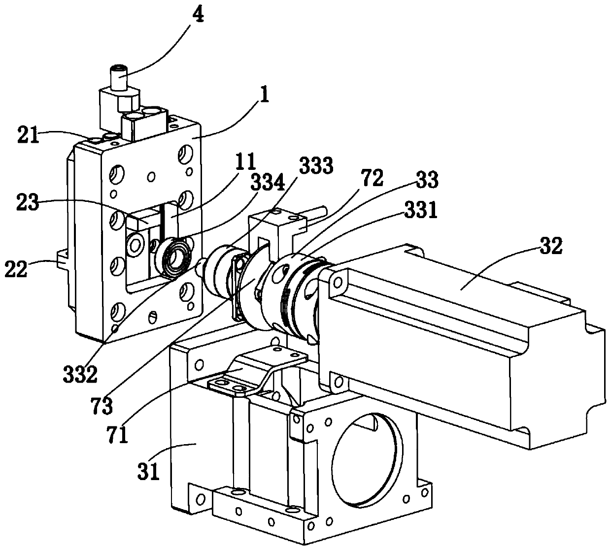 High-precision pressing device