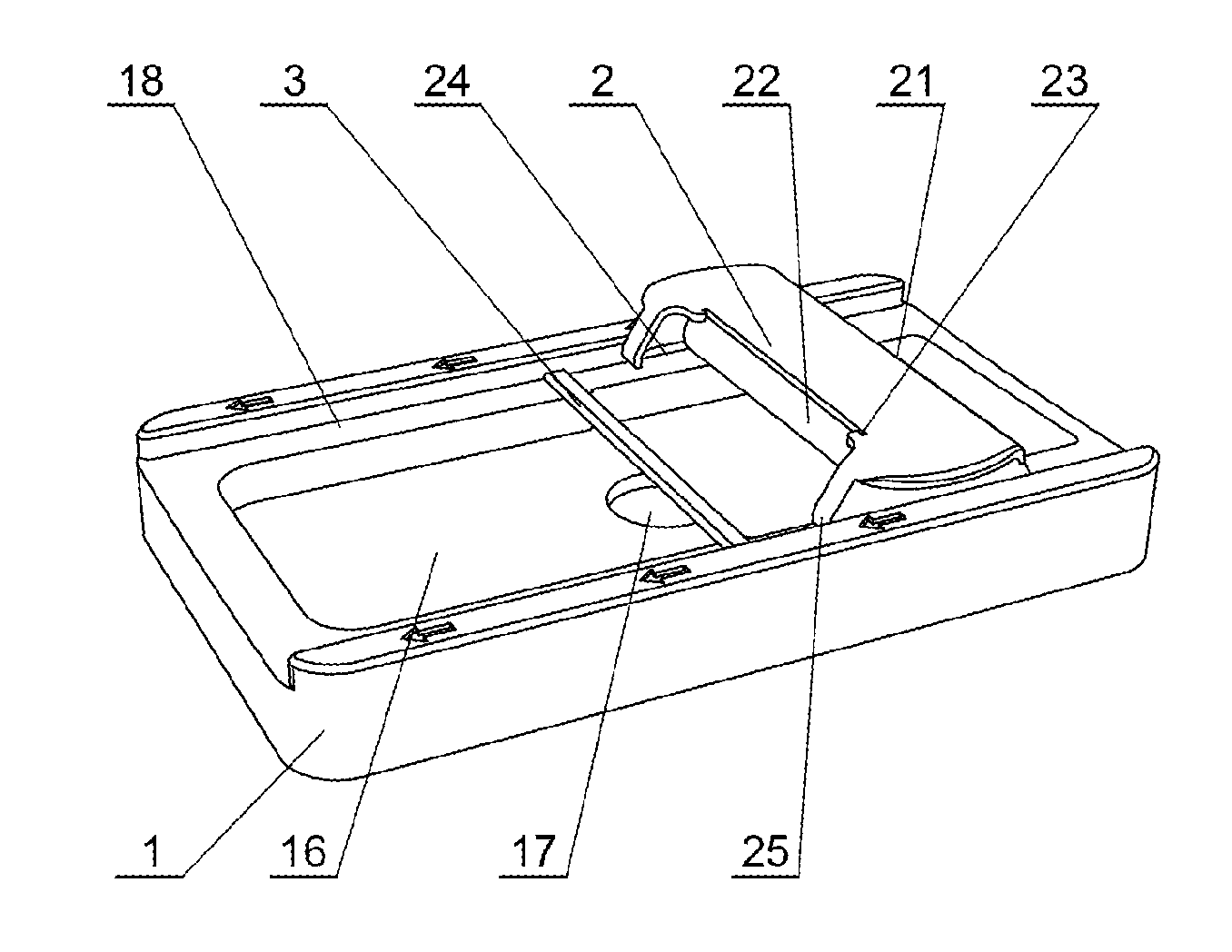 Method and device for pasting optical protection film on flat screen
