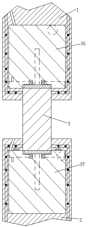 Prefabricated concrete structure interlayer seismic isolation method