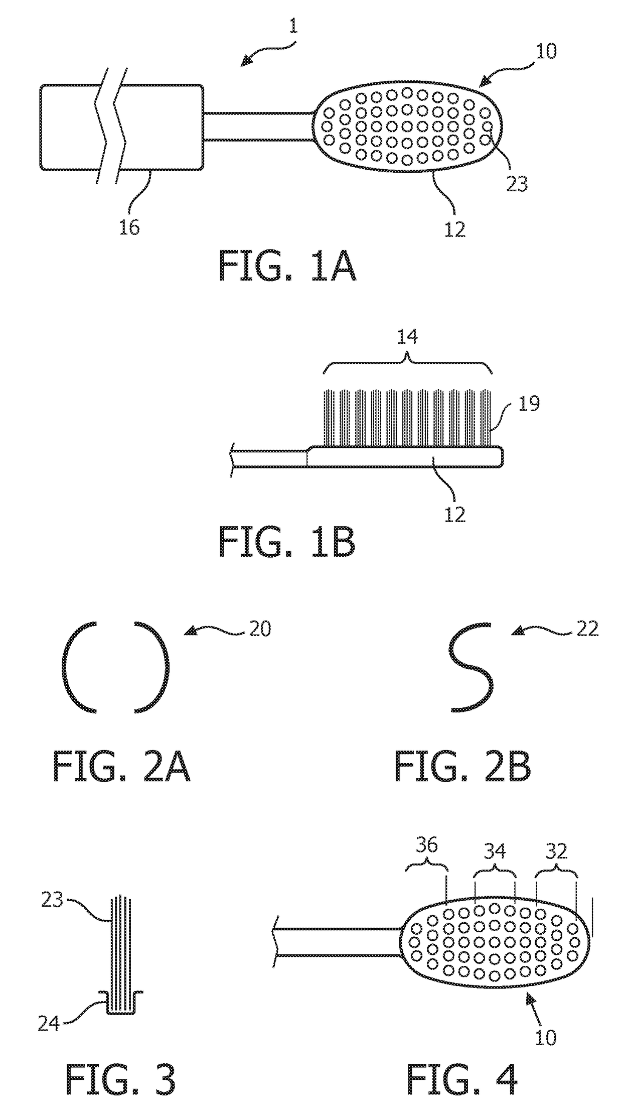 Resonance tuning of the bristle structure for a power toothbrush