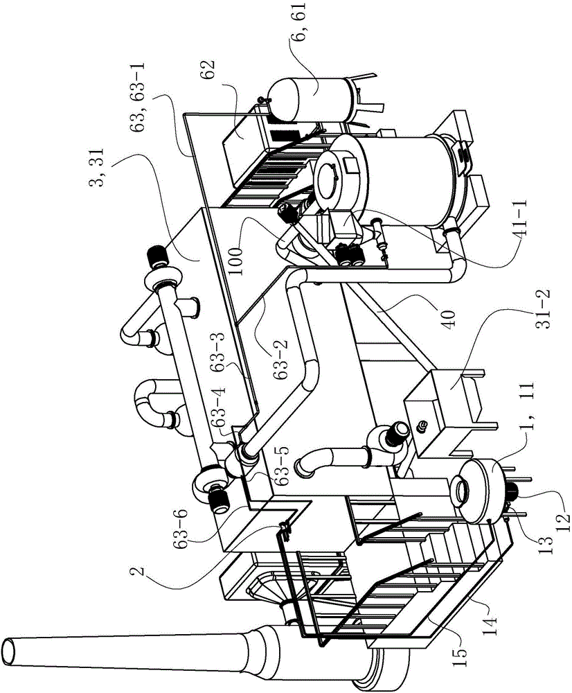 Sludge drying incineration system and method