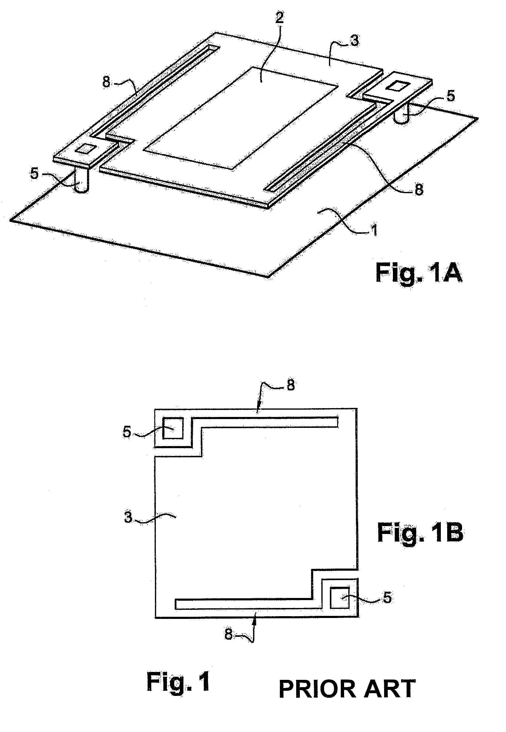 Thermal detector for electromagnetic radiation and infrared detection device using such detectors