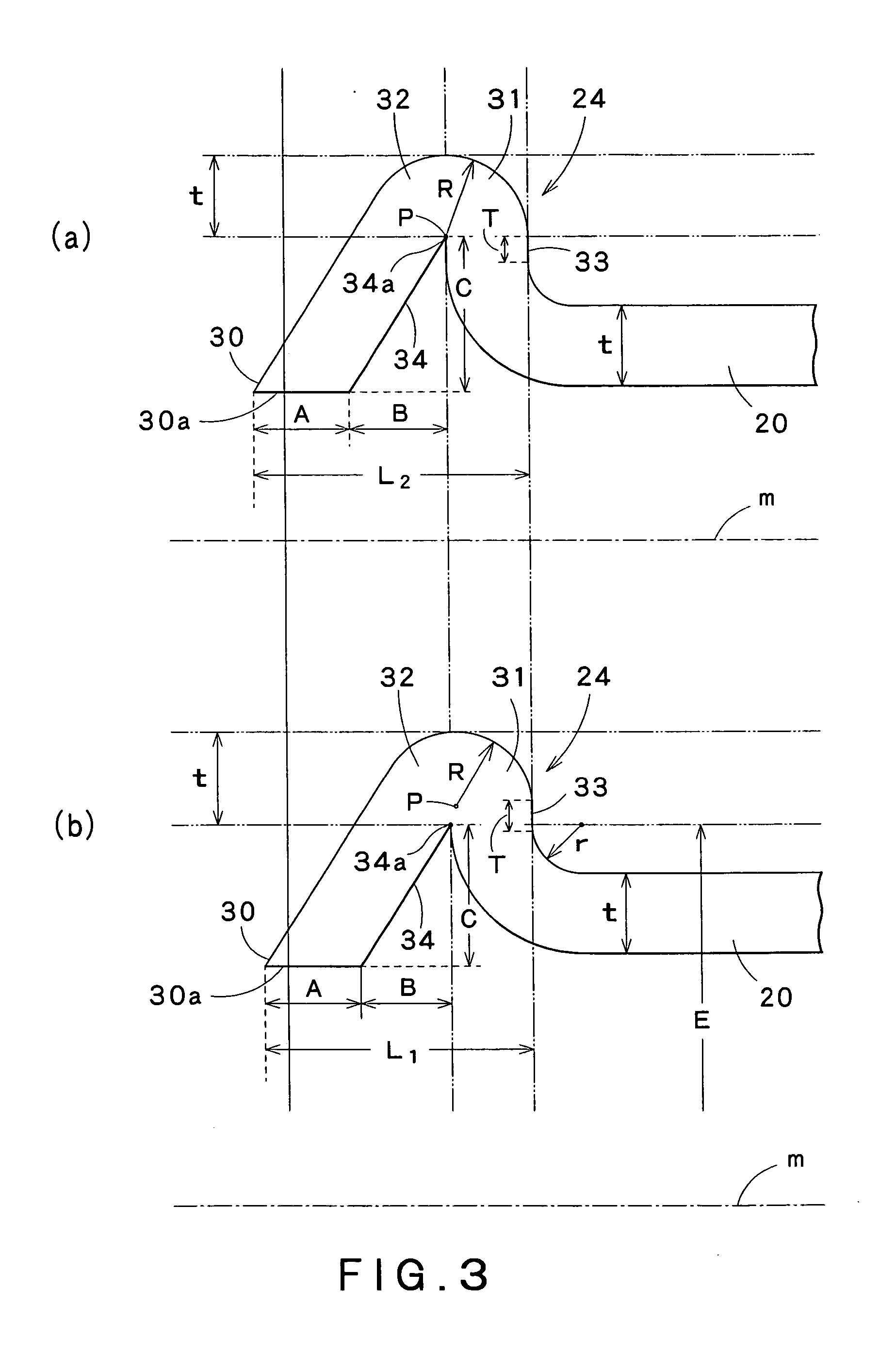 Flare-shaped end structure for tube