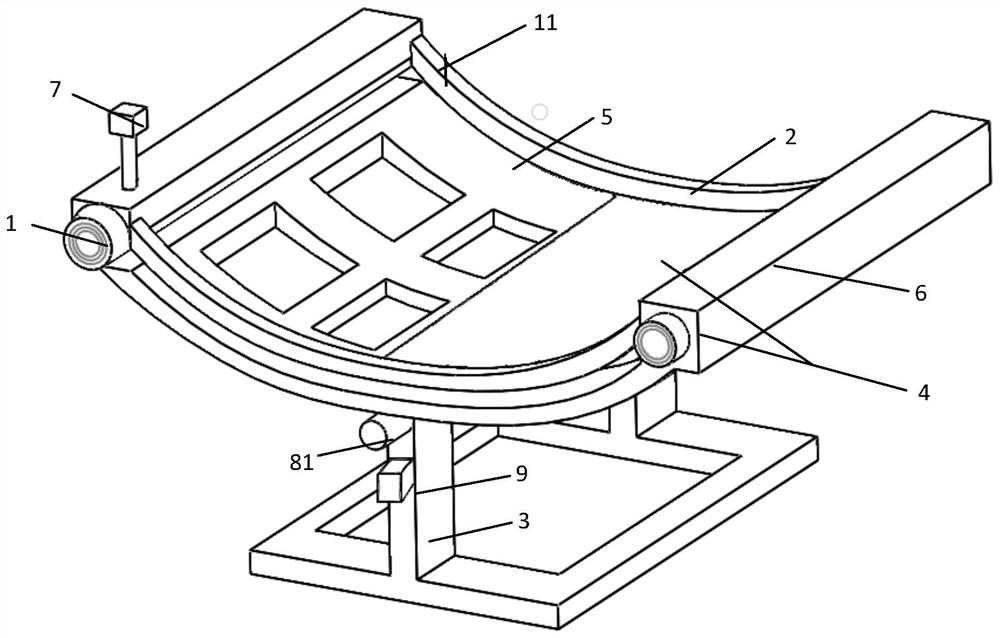 Environment-sensing flexible mirror automatic retractable concentrator, control method and application thereof