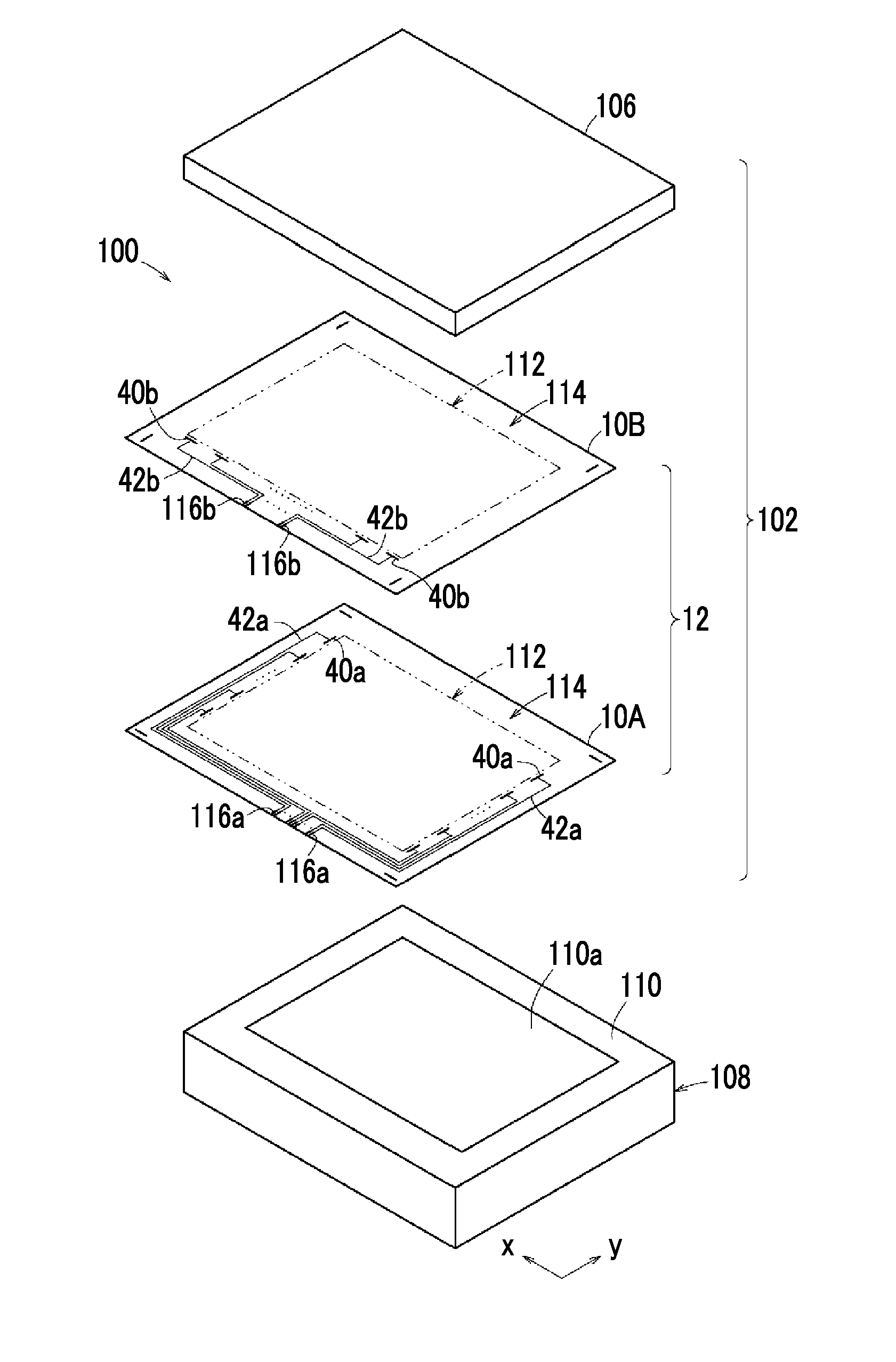 Conductive sheet, capacitive touch panel, display device