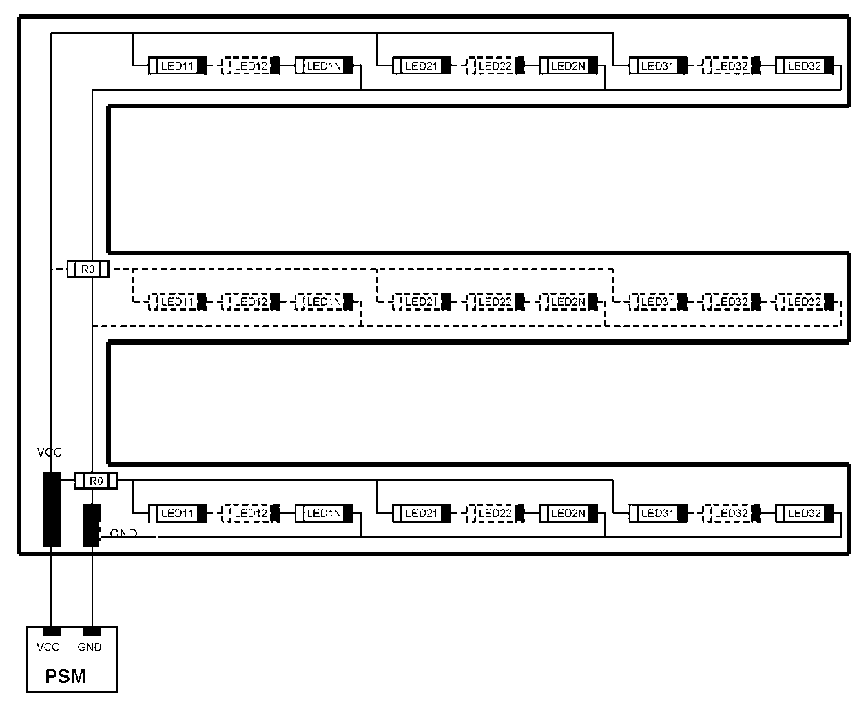 Design and manufacturing method of inserted aluminum substrate