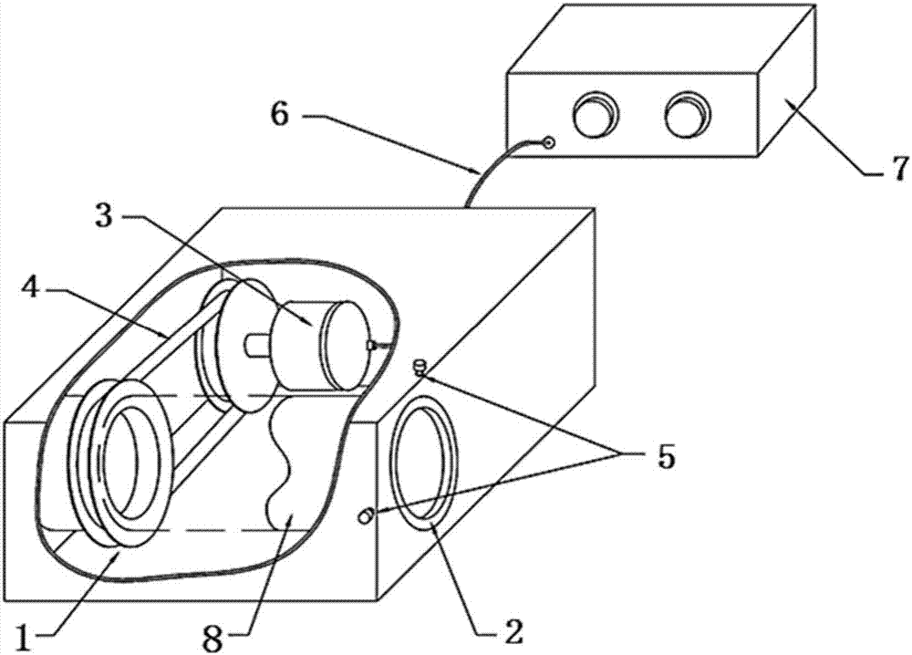 Optical rotary Doppler frequency converter