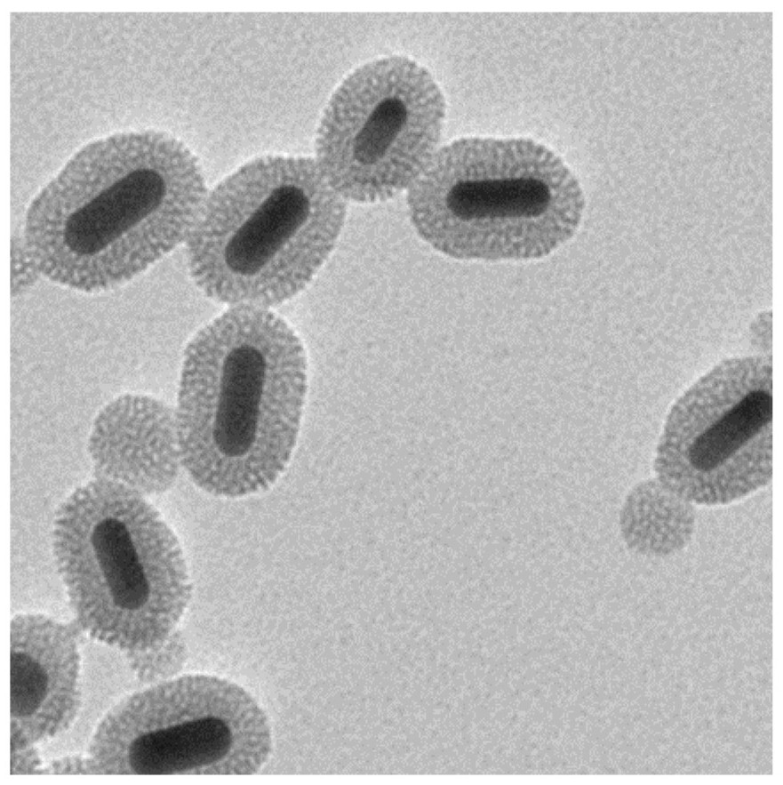 Phase-change nano composite material with bubbles promoting drug release, preparation method and application