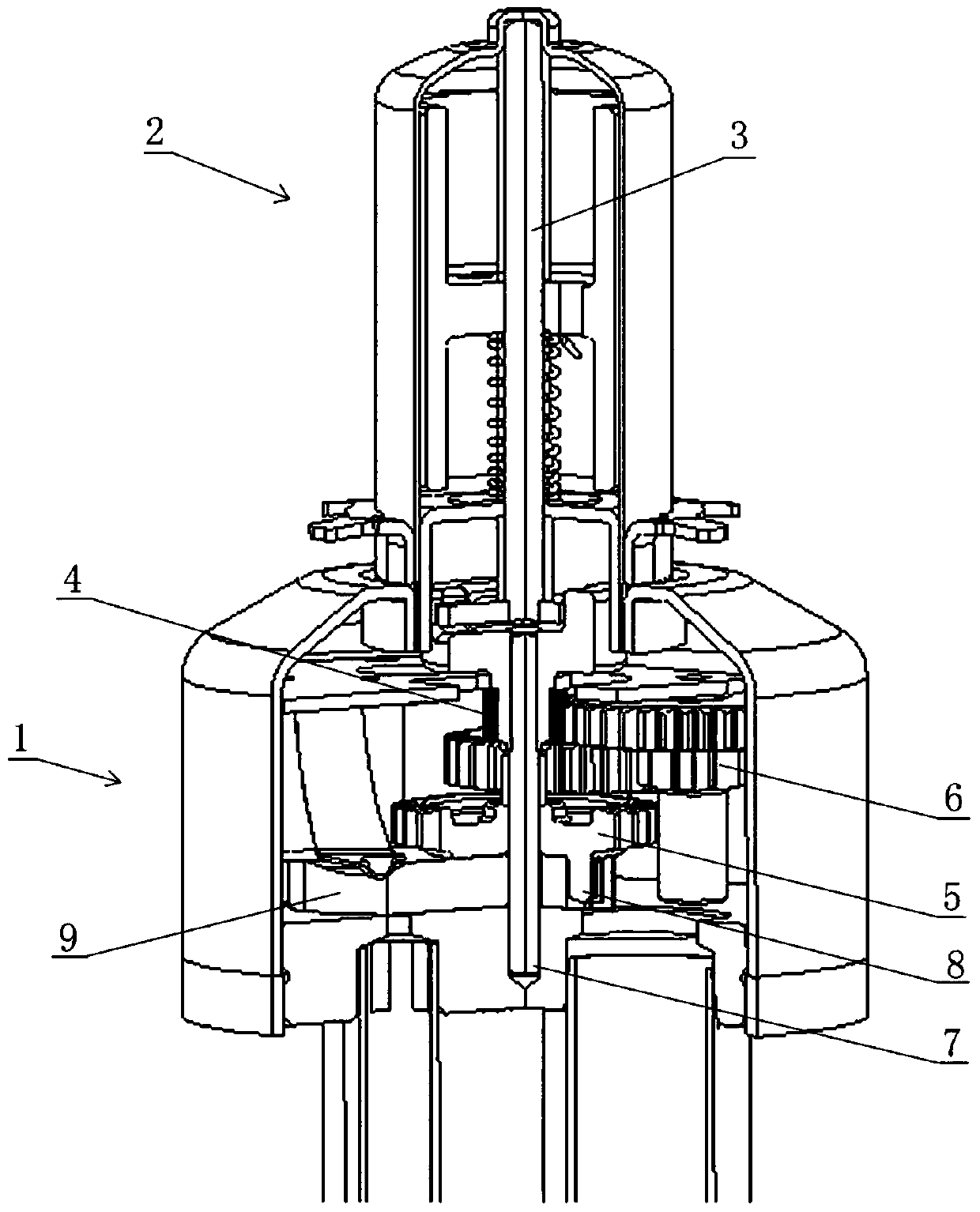 An electric three-way valve and refrigeration equipment